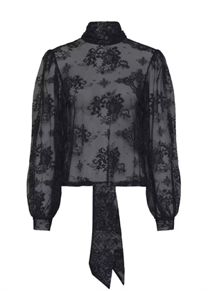 Ruby bluse Sort Gestuz 